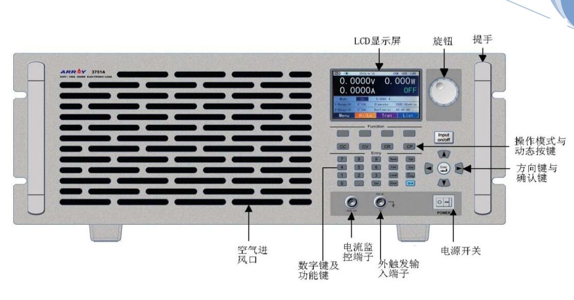 Array 3750系列可编程电子负载3751A/3754A/3755A/3756A电子负载