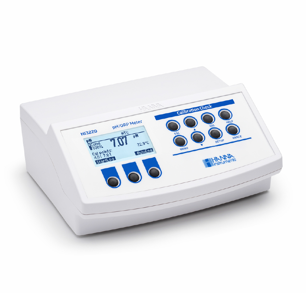 汉纳HI3222台式双输入pH/ORP/ISE/温度测量仪