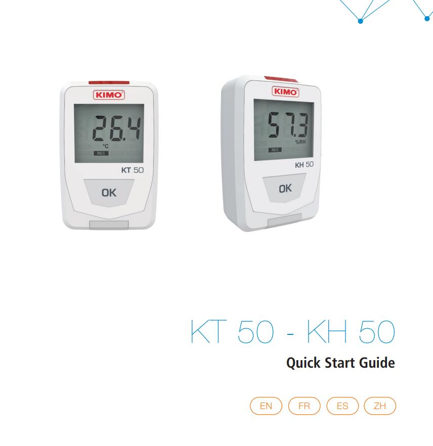 凯茂KIMO KT50迷你型电子式温度记录仪