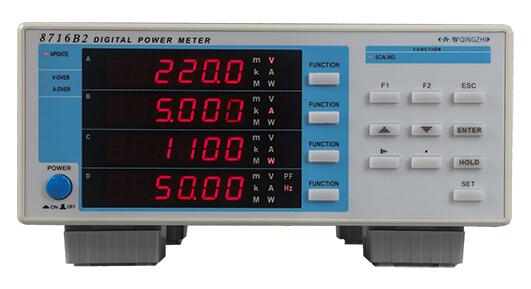 8716B2单相功率计 单相数字电参数测量仪