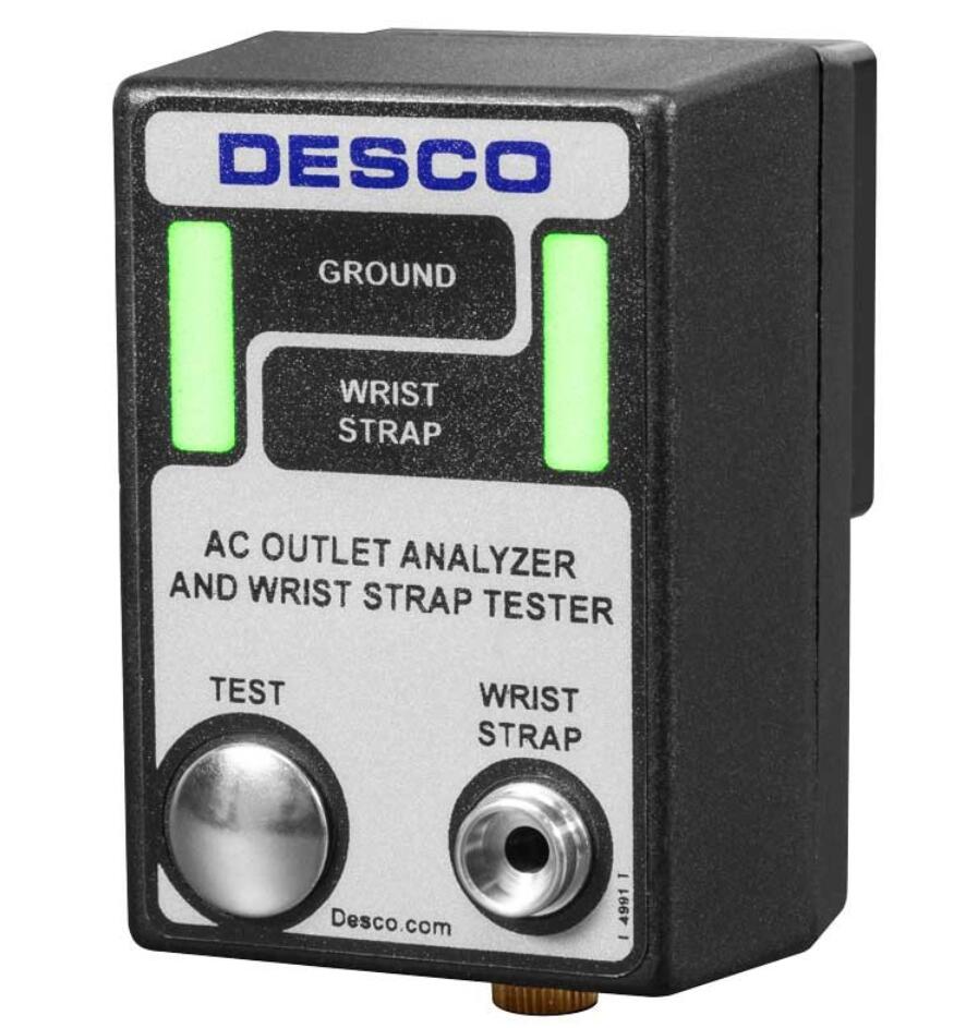 DESCO 98133电源插座和手腕带测试仪DESCO 98134 AC Outlet Analyzer and Wrist Strap Tester