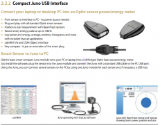 Juno数据连接器 Ophir PC接口