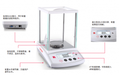 奥豪斯ohaus PR224ZH 内校精密分析天平