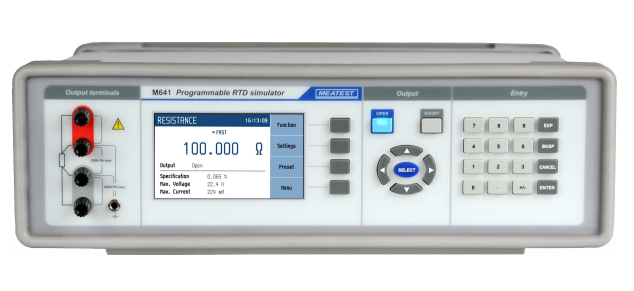 密特MEATEST M641程控电阻箱(200ppm)