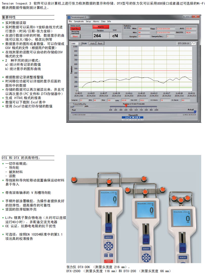 德国施密特schmidt DTS系列张力仪