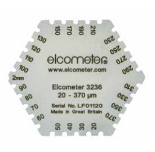 Elcometer 3236 六角湿膜梳(不锈钢) 